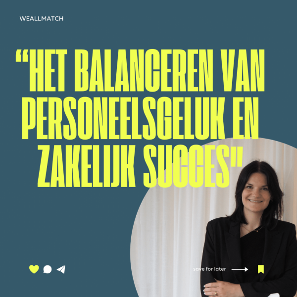 balanceren van personeelsgeluk