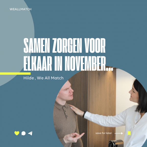 Samen zorgen voor elkaar in November